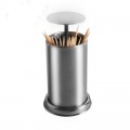 180667-STAINLESS STEEL POP-UP TOOTHPICK HOLDER W/FDL